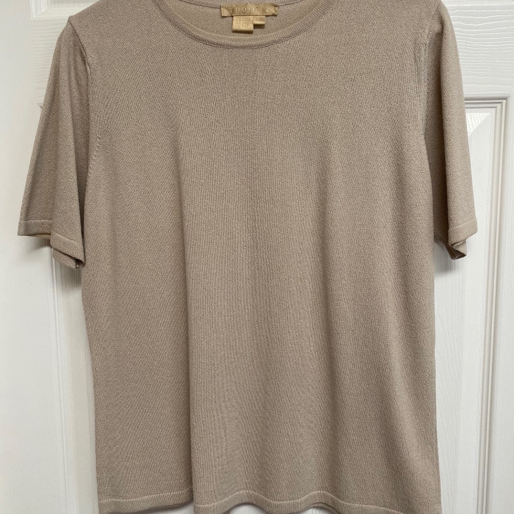 Studio 21 Tan Sweater